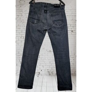 GENES Shop‎ Jeans Men's 34x31 Slim Fit Straight BOWERY Stretch Black